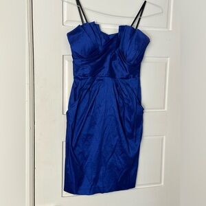 Elegant Blue Women's Dress